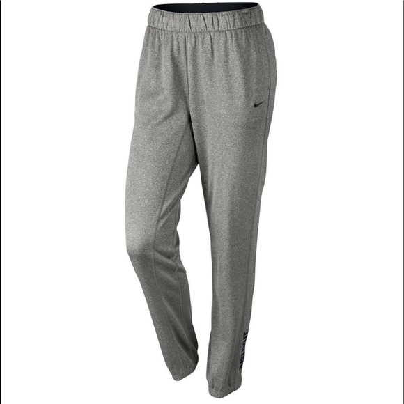 nike dri fit grey sweatpants